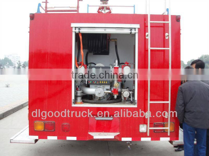 Dongfeng 4x2 water-foam tank fire truck 5000Liter foam 1000Liter