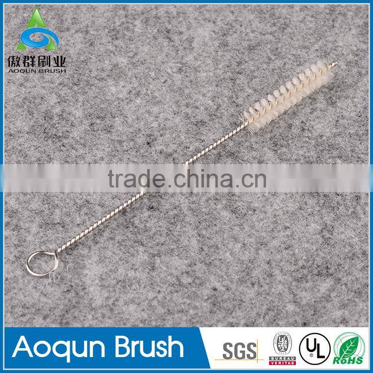 stainless steel water bottle with straw cleaning brush