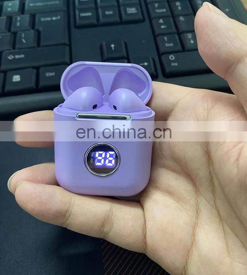 Hands free Earpiece True Auriculares Stereo LED power display BT 5.0 wireless earphone tws earbuds wireless 2021