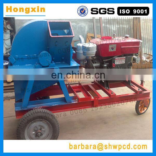 Hot sale portable wood chip crusher sawdust wood crushing machine factory price
