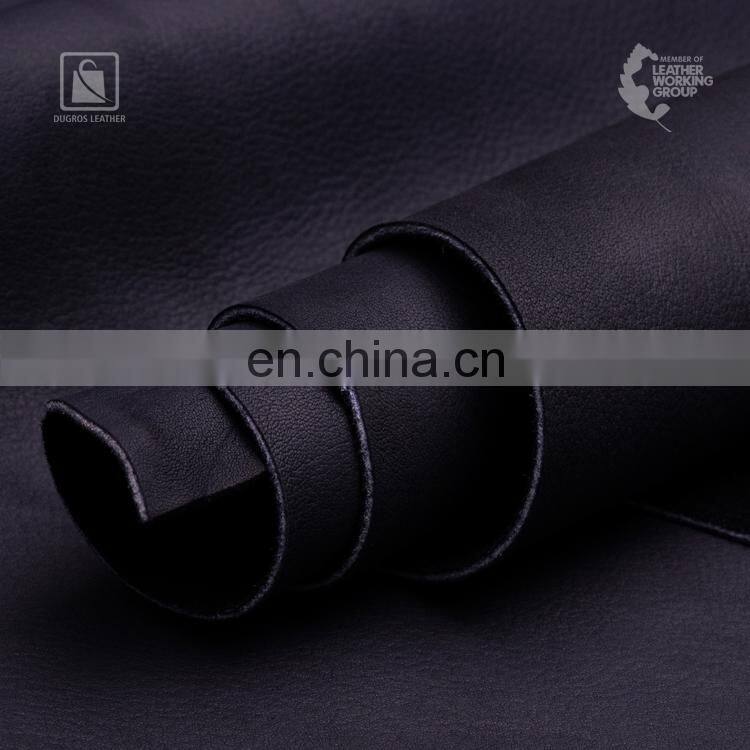 Unique Design Hot Selling Smooth Feel Natural and Naked Look Chrome Tanned Cow Genuine Leather