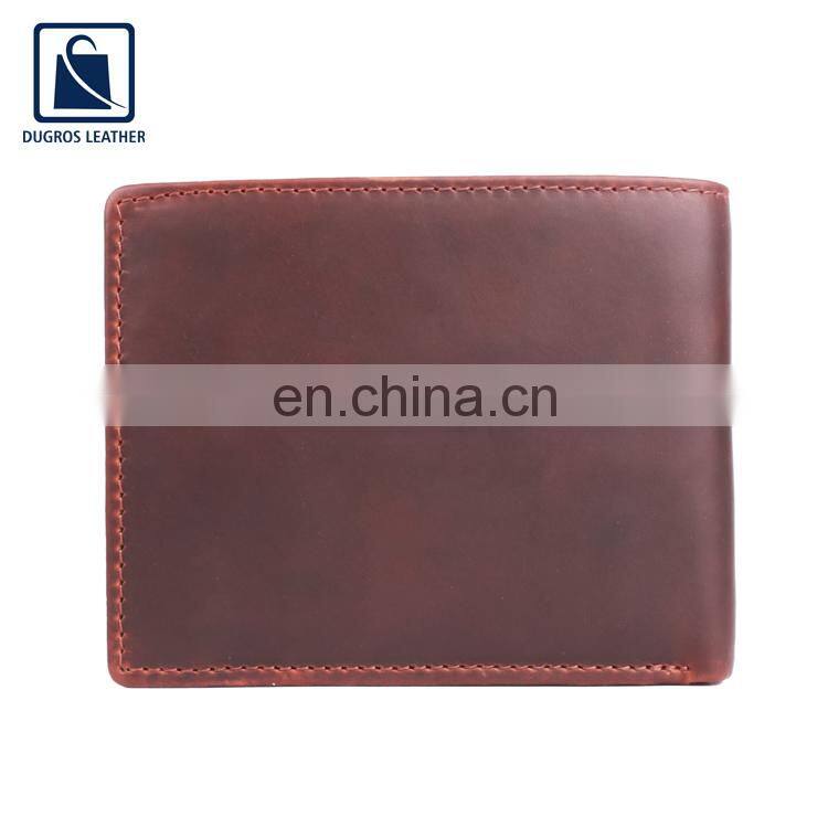 2022 Latest Arrival High Quality Buff Antique Fitting Genuine Leather Smart Card Wallet from Indian Manufacturer