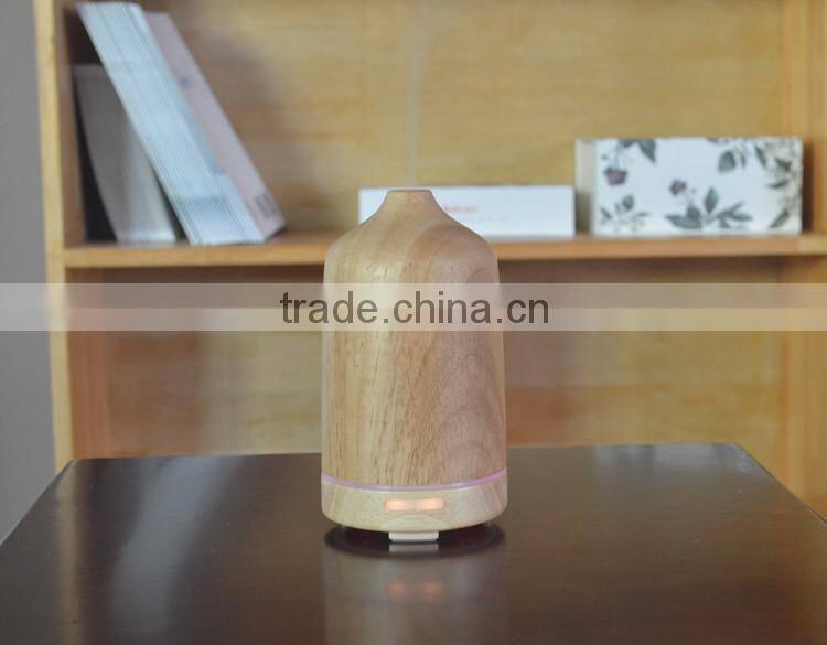 New Products 2016 Innovative Light Wood Grain Essention Oil Aromatherapy Diffuser