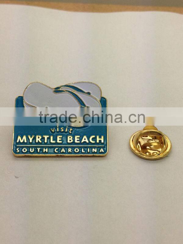 number custom logo soft enamel lapel pins/custom badges