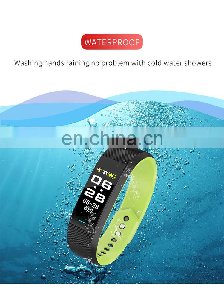 cheap price fashion 3D color screen body fit heart rate monitor instructions for rohs smart watch
