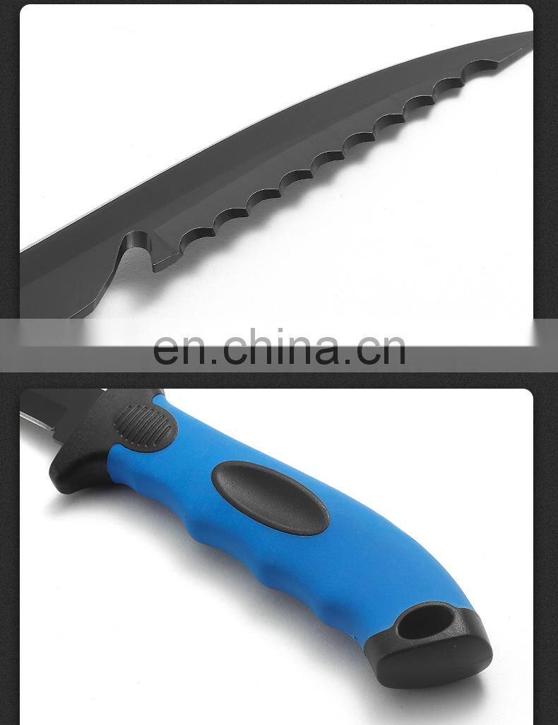 Hot Sale Fishing Knife Stainless Steel Outdoor Camping Hiking Fishing Emergency Survival Kit Knife