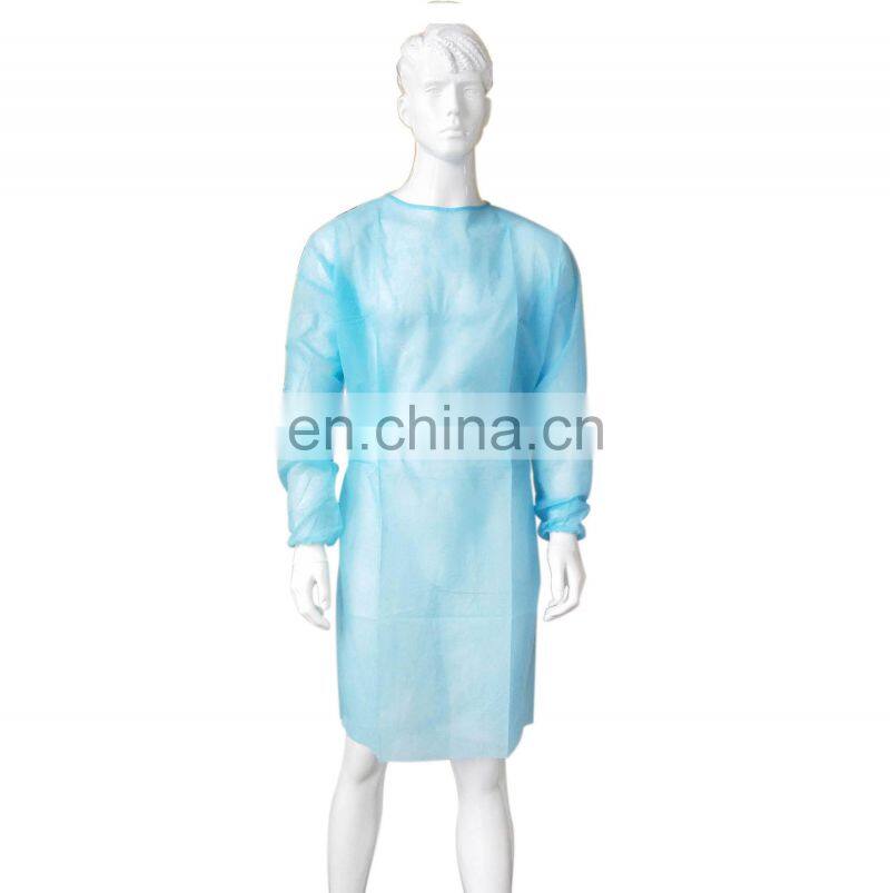 PP+PE Disposable Isolation Gown