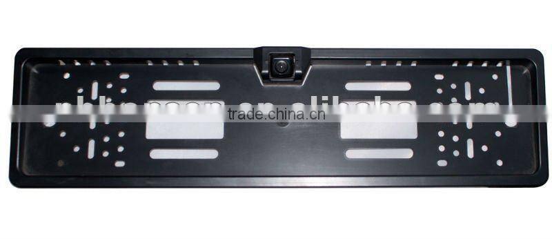 EU and Russian Cars License Plate Frame Reverse Camera