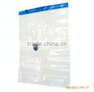 single manual pump for vacuum bags with screw thread on the outside