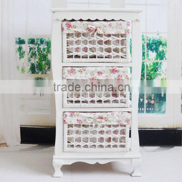 Wholesale woven fabric pattern wood cabinets