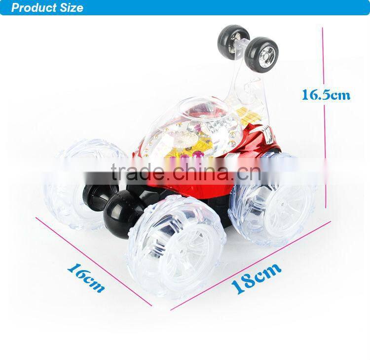 rc stunt car LED light wheels remote control rc car