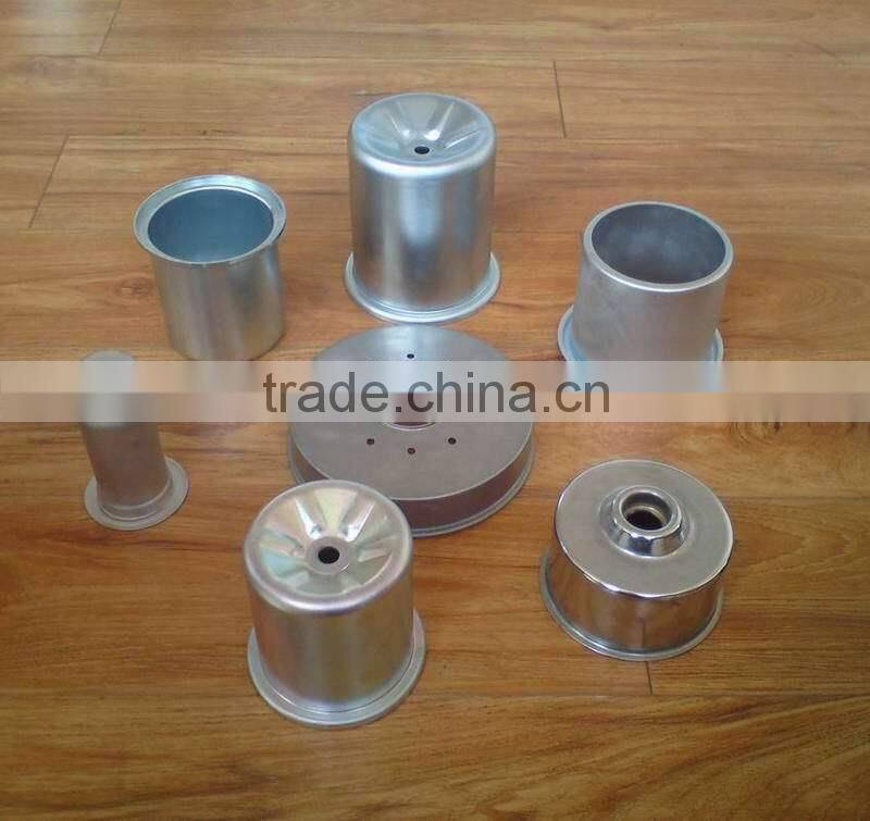 black metal stamping turning aluminium high precision parts rapid prototype