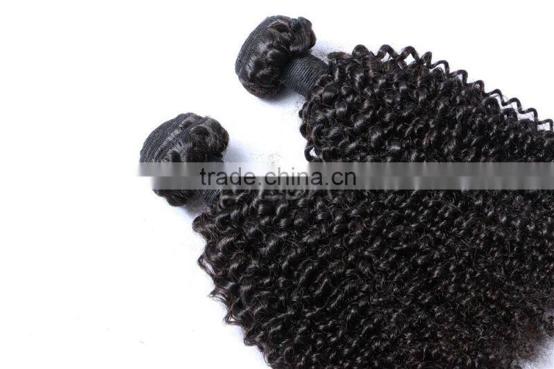 Kinky twists Peruvian virgin hair, Afro kinky curly human hair weave