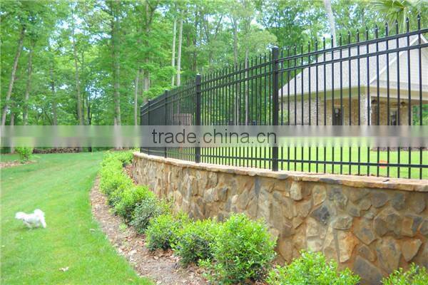 wrought iron fence