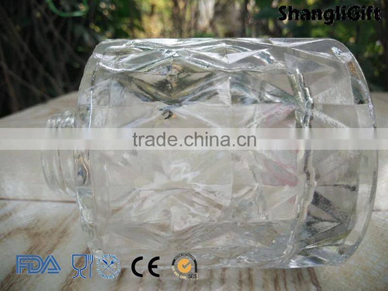 130ml Wholesale Round Crystal Glass Aroma Bottle Diffuser