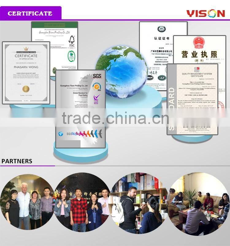 Custom E Flute Corrugated Cardboard Color Printed Roll End Tuck Top Paper Packaging Box with the Dust Flaps