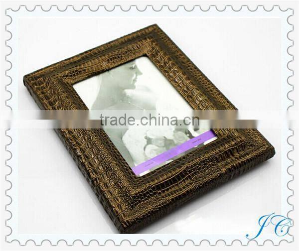 Best Sale Noble Leather Photo picture Frame With High Quality