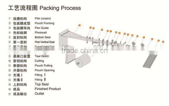 Standup Pouch Packing Machine with weighter