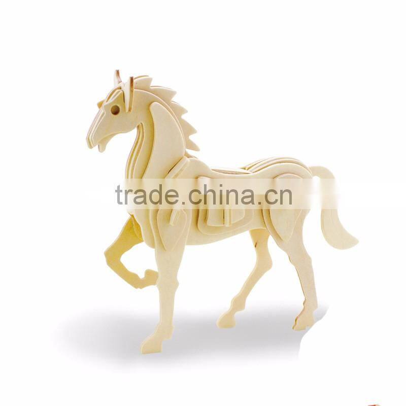 Creative gifts animal wooden craft,wooden model