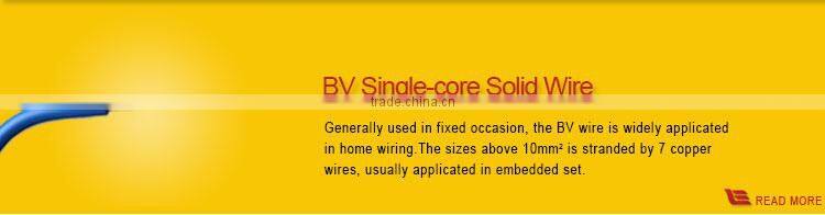 Energy Wire/Copper/PVC 450/750V Insulated Electric Wires