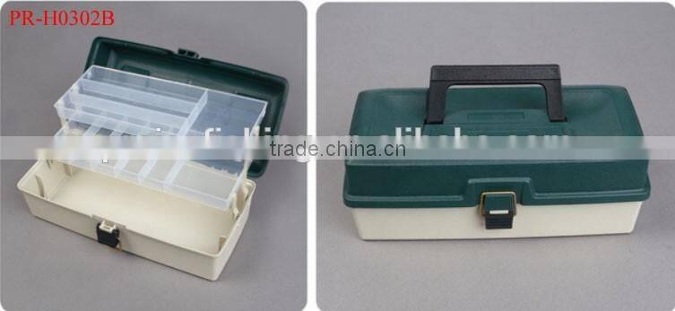 33*16*13cm Fishing equipment storage box Multifunction Waterproof Plastic Fishing Tackle Box