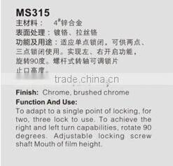 High quanlity Zinc Alloy Lever Handle Lock for Wooden Door