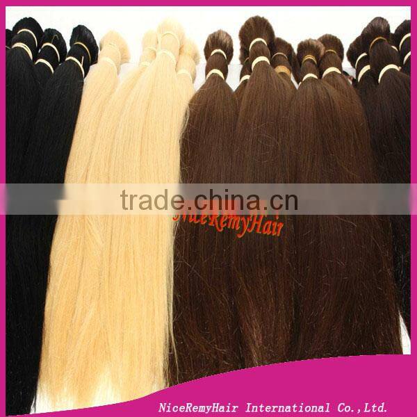 virgin hair bulk bleach in bulk hair extension for white women best human hair bulk