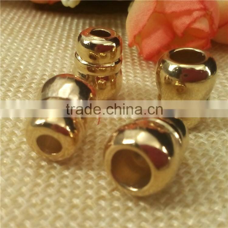 gold cord end cord end stopper metal cord end
