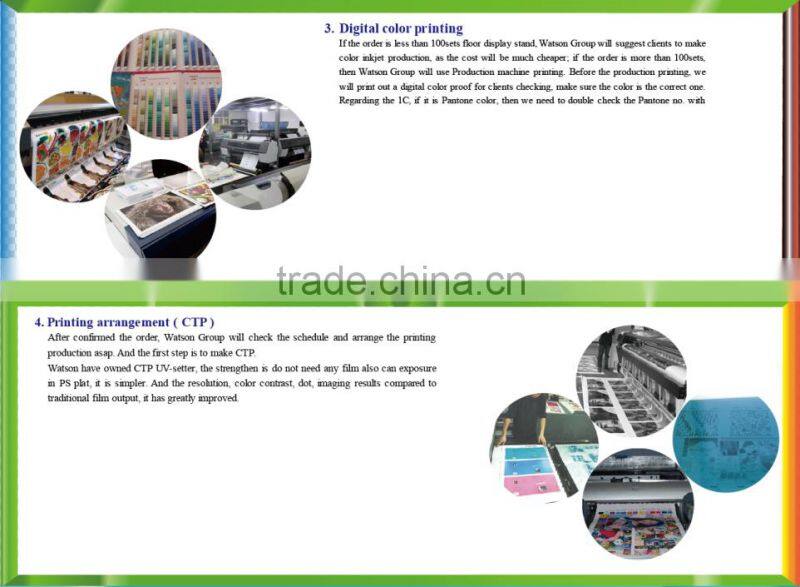 retail bookshop children textbook scorrugated cells floor display stand