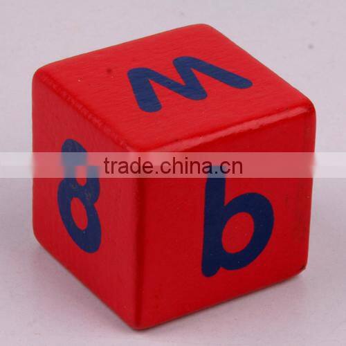 Direct Manufacturer Letter Printing Blocks Learning Wooden Blocks Wooden Letter Blocks