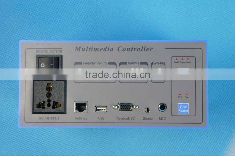 the new design of the multimedia central control system