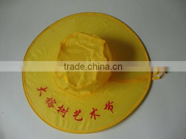 Newest design fashion pop folding sun hat for travel