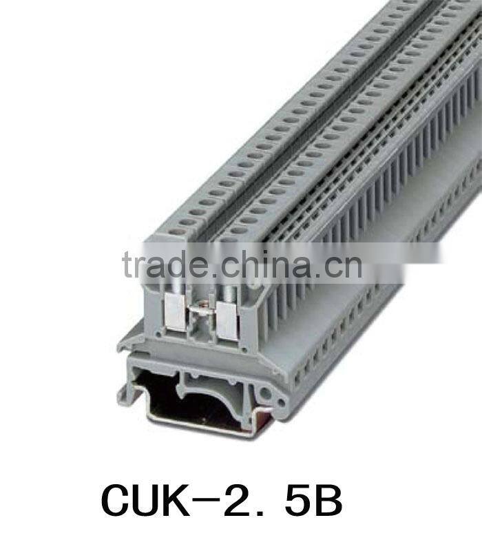 CUK-2.5B screwless terminal block
