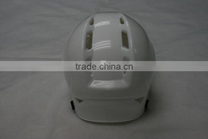 Popular new design mini ice hockey helmets with visor put on display