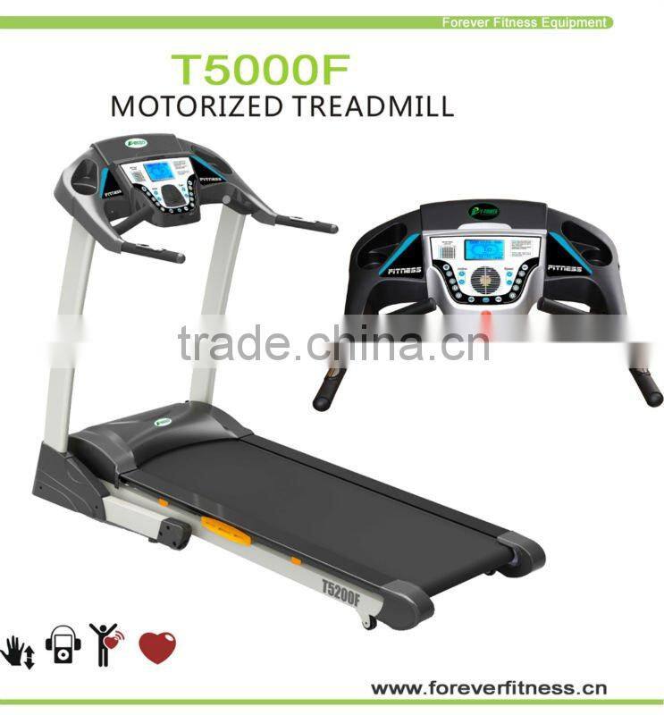 Motorized treadmills 3.0 hp motor,22Km/h speed,510 *1400 Belt