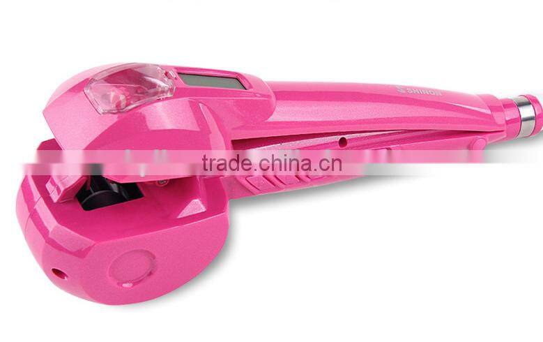 Hot Sale Ceramic Plate Hair Curler Comb Electric Magic Hair Comb