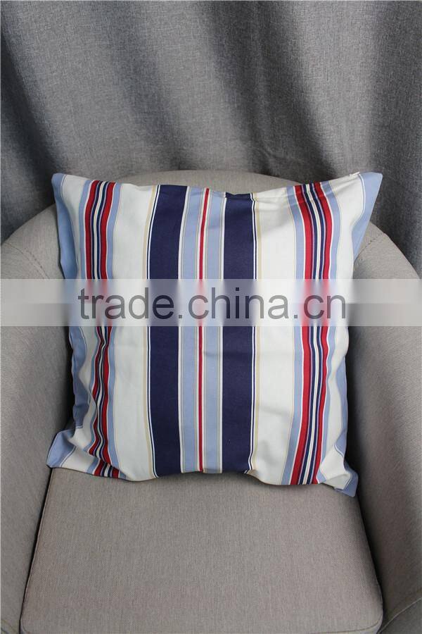 Polyester Printed Cushion Rattan Chair