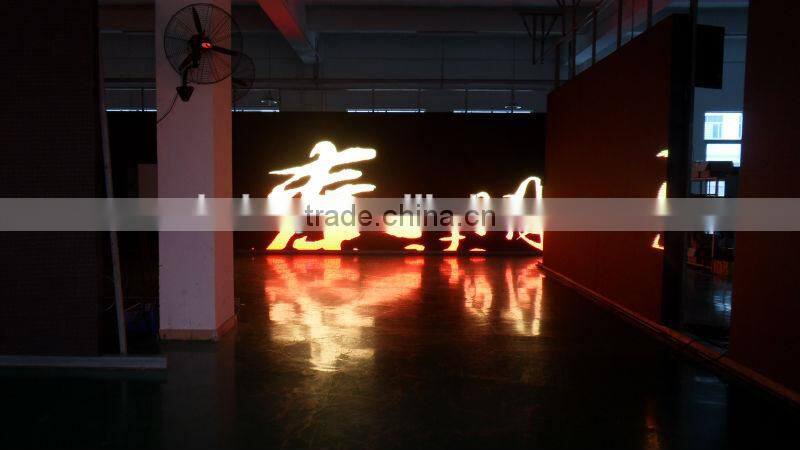 Hot TV studio curve led display screen linear led full color high refresh rate 2400Hz