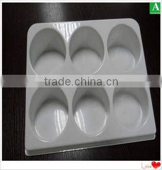 Round Cute Acrylic Plastic Tray Factory Custom Hot Sale
