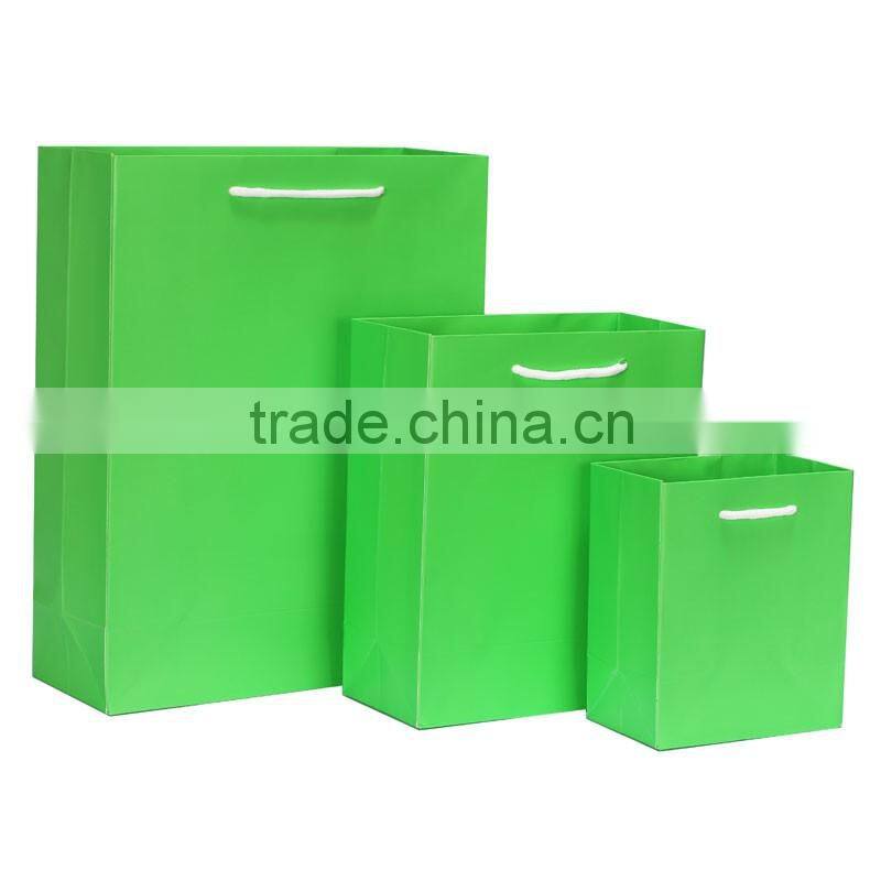 Customized die cut brown paper bag with factory price and high quality