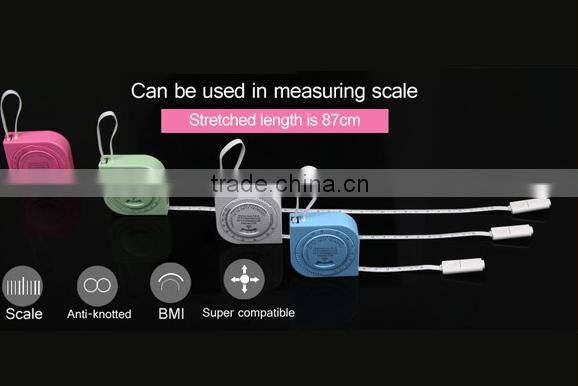 Tape measure data line USB data charge cable for Smart Phone USB Cable