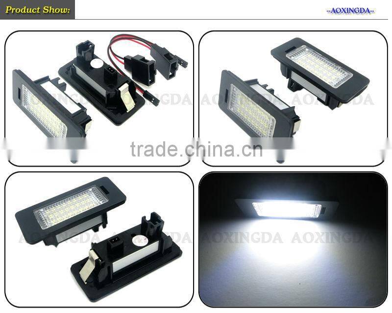 LED number plate light for AUDI Q5 A4 A5 S5