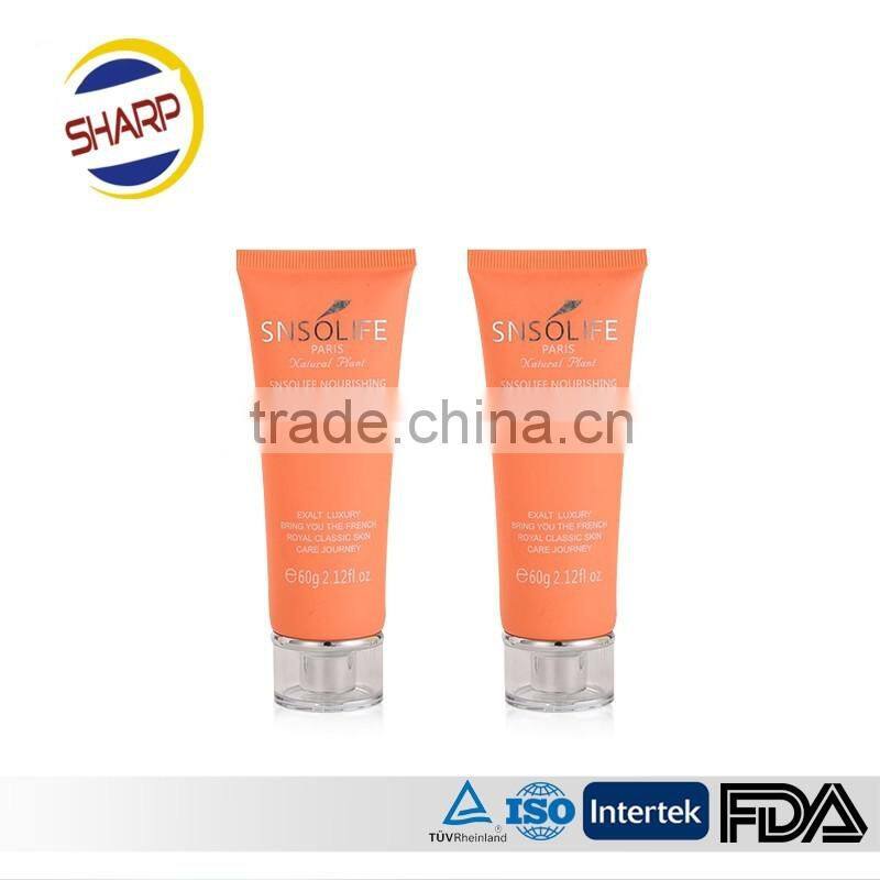 Diameter 38mm , 100ml plastic packaging tube for cosmetic