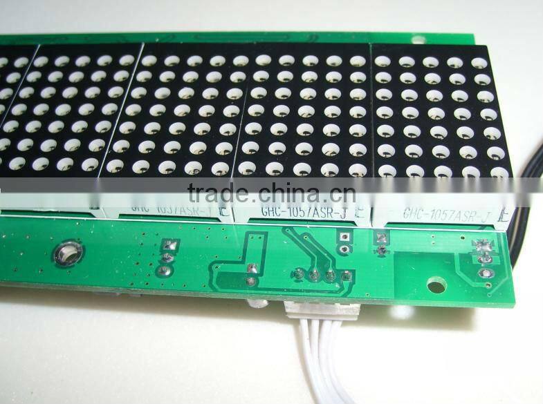 A750 led car message sign board with remote