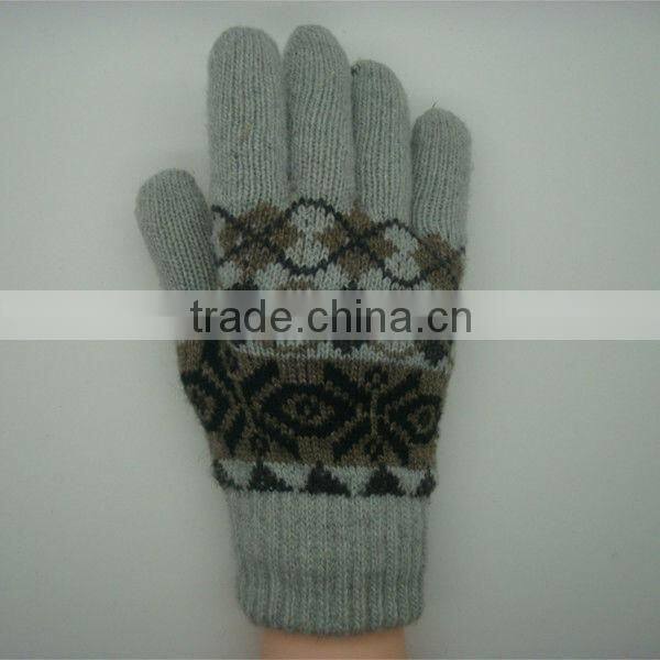 Boxi-High quality tick with velvet knitted gloves