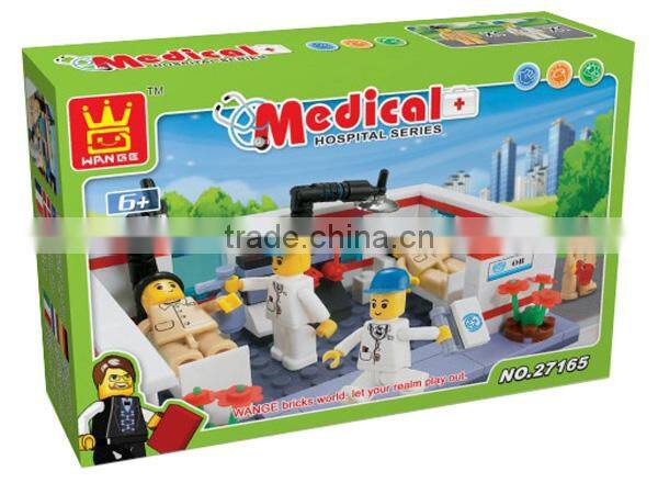 Medical hospital series DIY Block toy connecting blocks