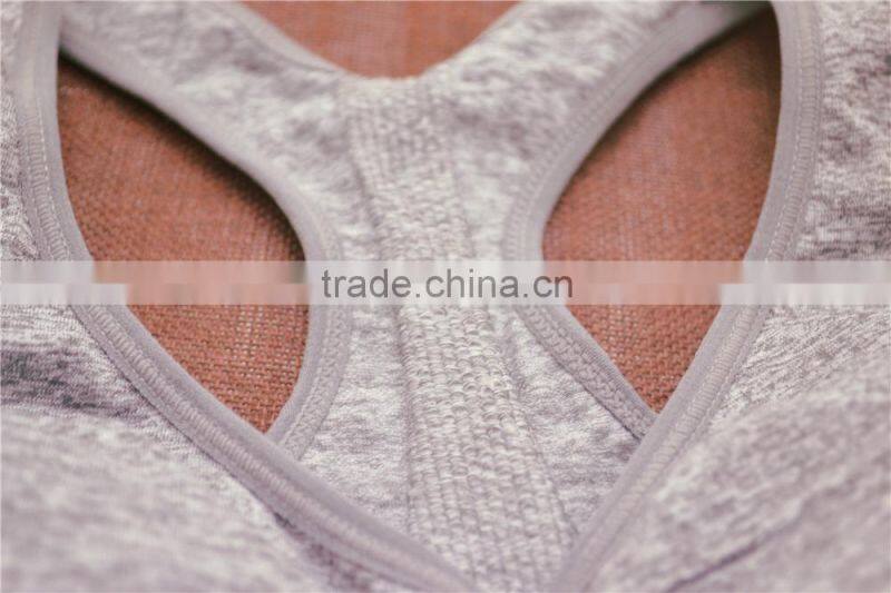 Crop tops wholesale women sport yoga top seamless bra underwear