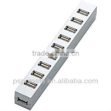 4 ports USB 2.0 aluminum usb hubs PS-H0080