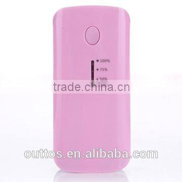 Golden supplier wholesale mobile phone power bank 5600mAh for iphone, cellphone lover portable charger