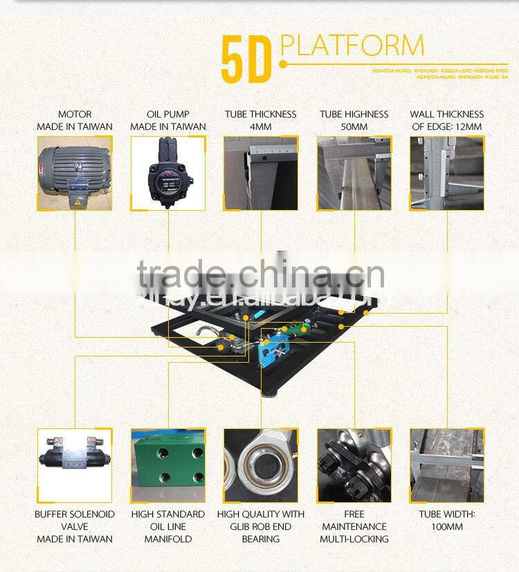 Hot sale with 7d truck mobile simulador de cinema 12d cinema